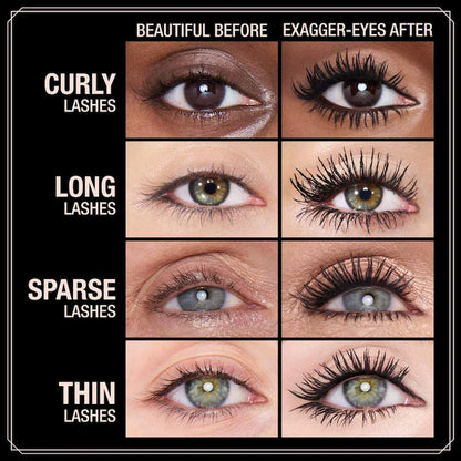 Charlotte Tilbury 
Exagger-eyes Volumizing and Curling Mascara Color: Exagger-black - black
