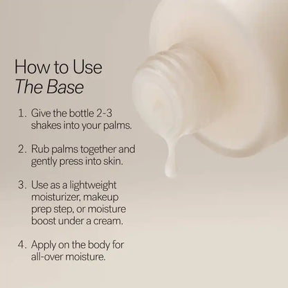 ILIA 
 The Base Face Milk Lightweight Moisturizer with Hyaluronic Acid Size:100 ml