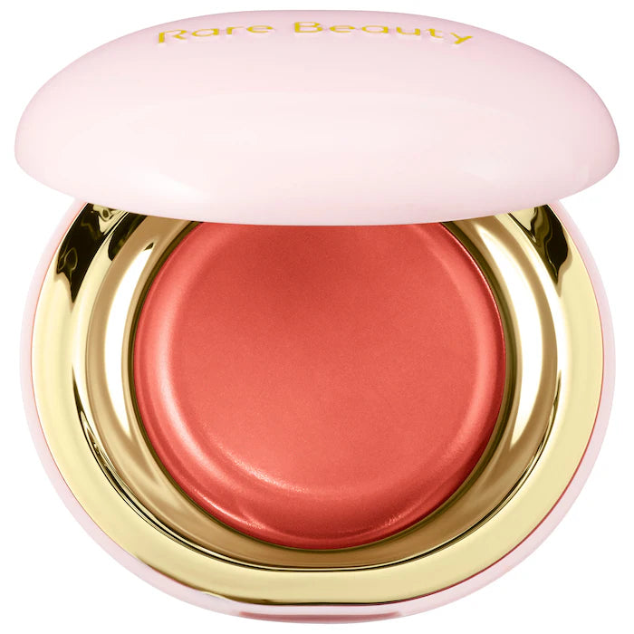 Rare Beauty by Selena Gomez 
Stay Vulnerable Melting Cream Blush Color: Nearly Apricot - muted coral