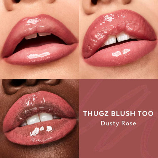 Fenty Beauty by Rihanna 
Trace'd Out Longwear Waterproof Pencil Lip Liner Color: Thugz Blush Too - dusty rose