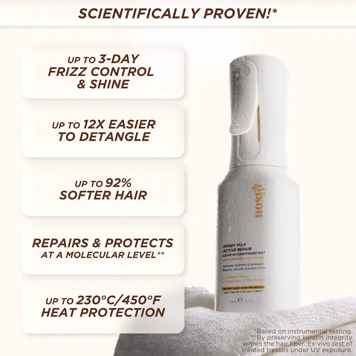 Gisou 
Honey Milk Active Repair Leave In Conditioner Mist Size:150ml