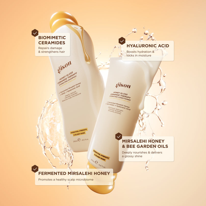 Gisou Honey Gloss Hair Wash Duo
