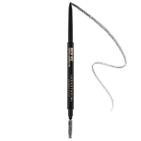 Anastasia Beverly Hills 
Brow Wiz® Ultra-Slim Precision Eyebrow Defining Pencil Color: Medium Brown - (formerly Medium Ash) suggested for light/medium brown & silver hair
