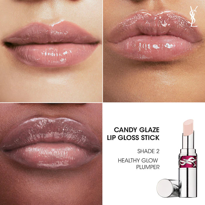Yves Saint Laurent 
YSL Candy Glaze Lip Gloss Stick Duo (Full-size)