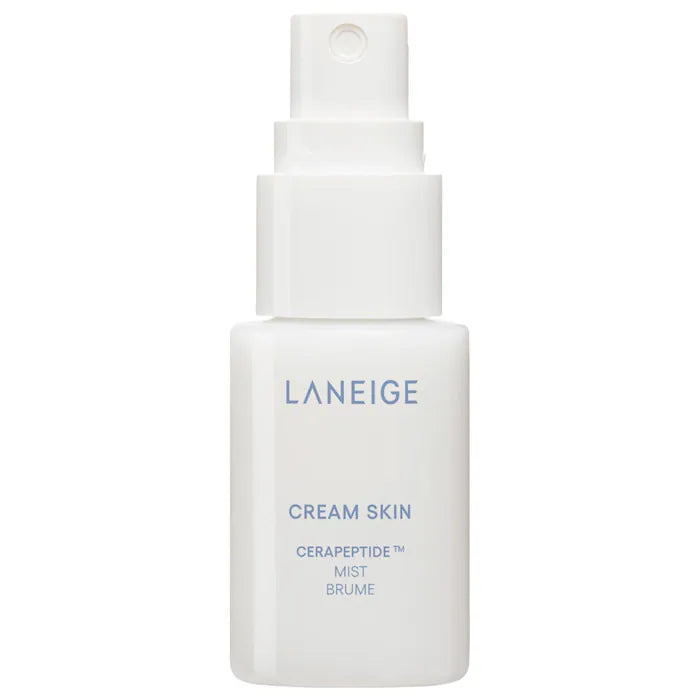 LANEIGE 
Mini Cream Skin Milky Toner Mist with Ceramides and Peptides Size: 30ml Mist Pump