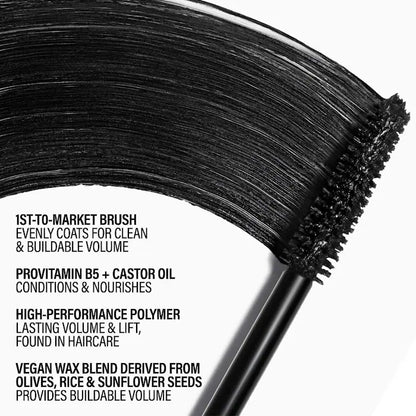 MAKEUP BY MARIO 
Master Mascara® Volumizing & Lift Color: Super Black