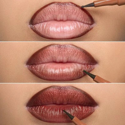 SEPHORA COLLECTION 
Lip Tint Felt Lip Stain & Liner Color 01 Terracota Ink