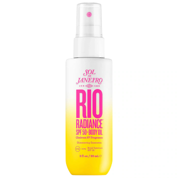 Sol de Janeiro 
Rio Radiance™ SPF 50 Shimmering Body Oil Sunscreen Size :90ml