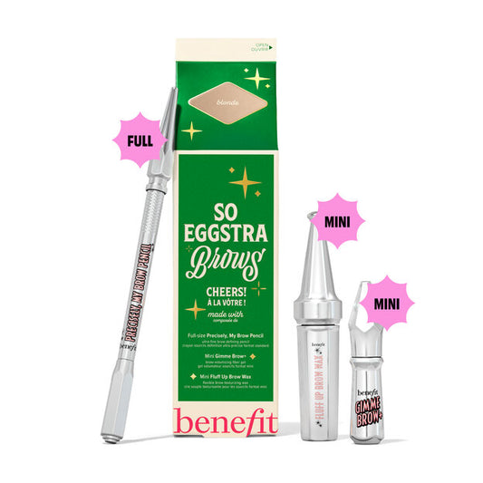 Benefit Cosmetics So Eggstra Brows Set in Ligt Brown