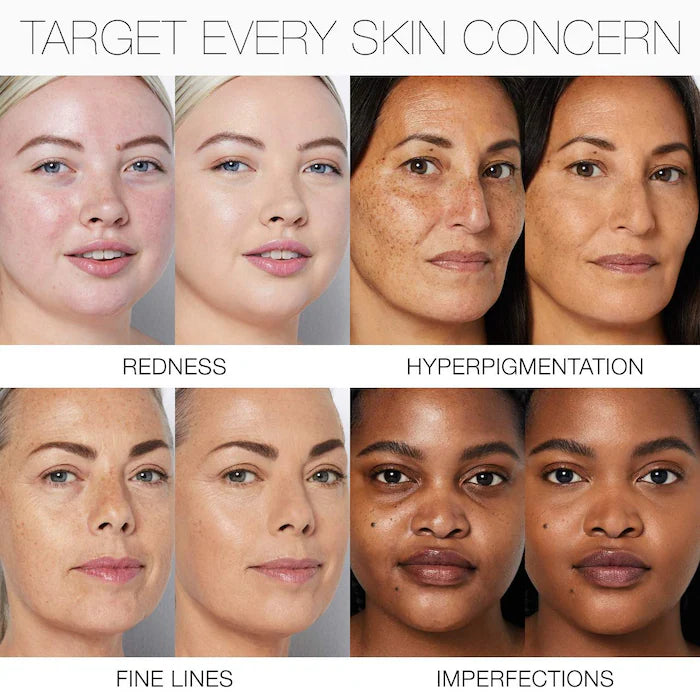 NARS COSMETICS
Light Reflecting Foundation Color: Lanai - M2.25 - medium with neutral undertones