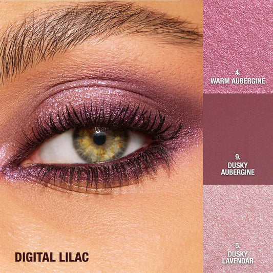 Charlotte Tilbury 
Charlotte’s Beautifying Eye Trends Eyeshadow Palette Color: Digital Lilac