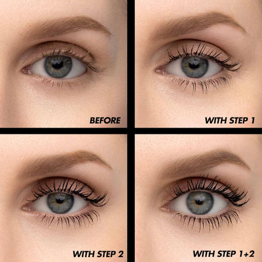 MAKE UP FOR EVER 
The Professionall 24HR Double-Ended Lifting & Volumizing Mascara Color: Black