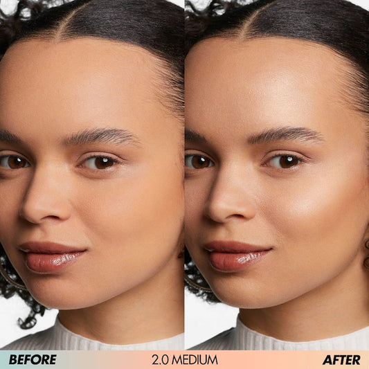 MAKE UP FOR EVER 
HD SKIN TWIST & LIGHT 24HR Luminous Finishing Powder Color: 2.0 Medium - for medium skin tones