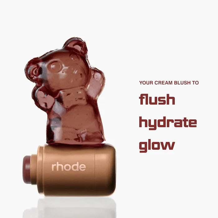 rhode 
Pocket Blush Buildable Hydrating Cream Blush Color: Toasted Teddy - bronze terracotta
