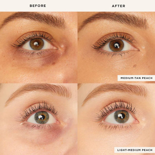 tarte 
CC full coverage undereye color corrector Color: Light-Medium Peach