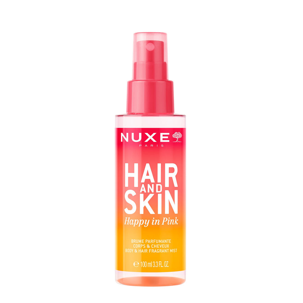 Nuxe Paris HAIR AND SKIN Happy In Pink Body and hair fragrant mist