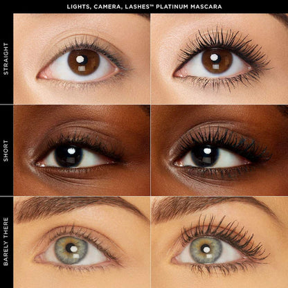 Tarte 
lights, camera, lashes™ 4-in-1 volumizing & conditioning platinum mascara Color: Black