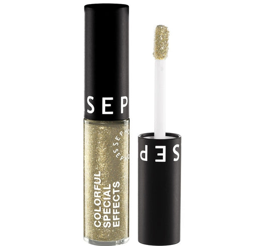 Sephora Collection Colorful Special Effects Glitter Liquid Eyeshadow Color:01 Glitzy Gold