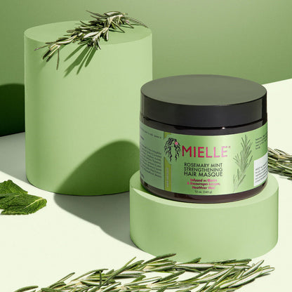 MIELLE Rosemary Mint Scalp & Hair Strengthening Mask