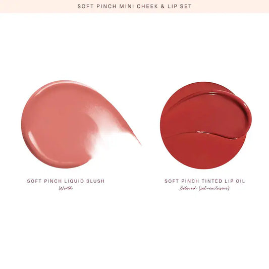 Rare Beauty by Selena Gomez 
Mini Soft Pinch Liquid Blush and Lip Oil Set