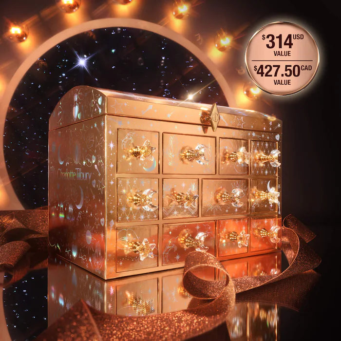 Charlotte Tilbury 
Charlotte's Beauty Treasure Chest Makeup and Skincare Advent Calendar
