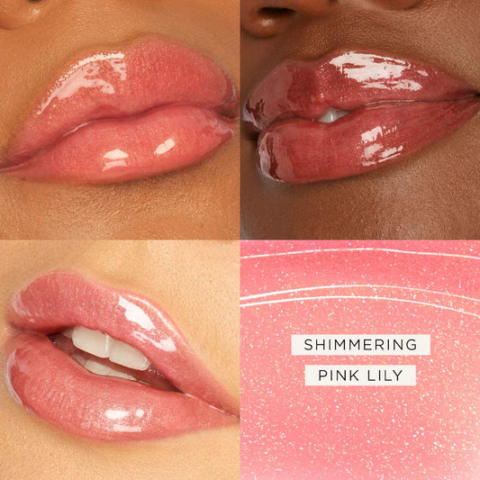 tarte 
maracuja juicy lip vinyl Color: Shimmering Pink Lily - shimmer rosy pink