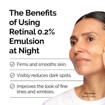 The Ordinary 
Retinal 0.2% Emulsion Serum Size:15 ml