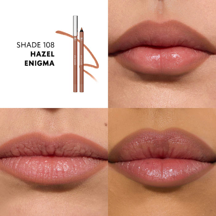 Yves Saint Laurent 
Kiss Shaper Long-Lasting Sculpting Lip Liner Color: 108 HAZEL ENIGMA - hazelnut brown