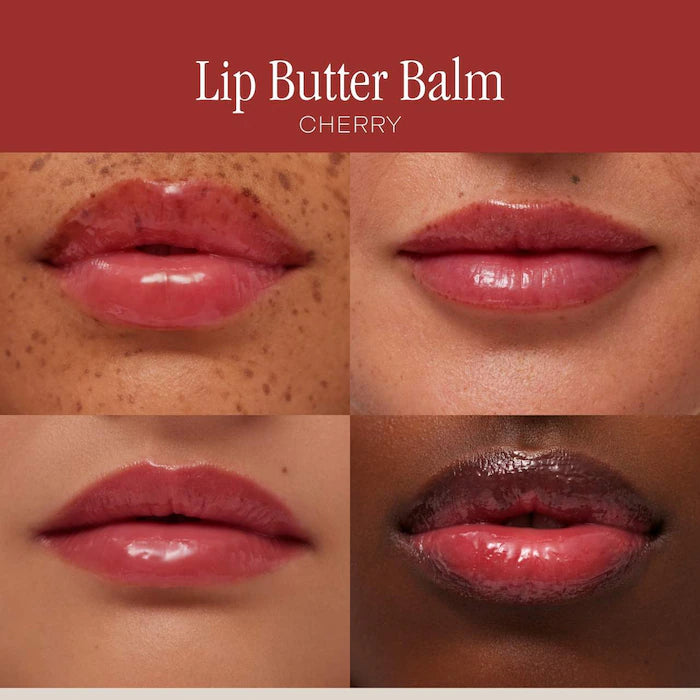 Summer Fridays 
Lip Butter Balm for Hydration & Shine Color: Cherry - sheer cherry red