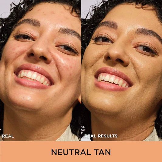 IT Cosmetics 
CC+ Cream Full Coverage Color Correcting Foundation with SPF 50+ Neutral Tan - light brown shade with neutral undertones