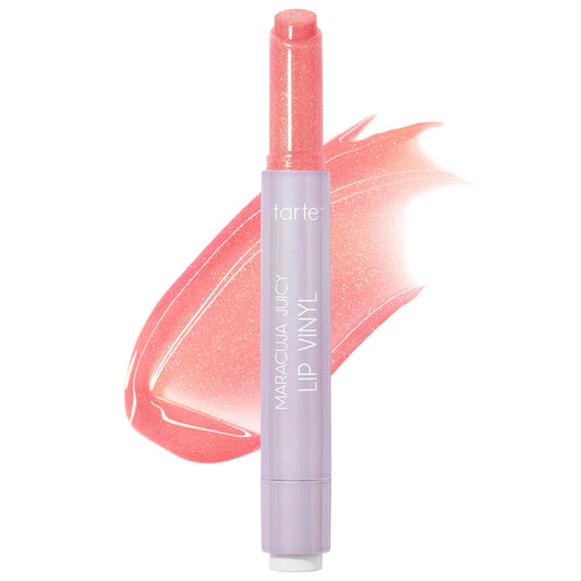 tarte 
maracuja juicy lip vinyl Color: Shimmering Pink Lily - shimmer rosy pink