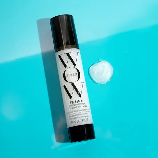 COLOR WOW 
Pop + Lock Frizz Control + Glossing Serum Size: 1.8 oz/ 55 mL
