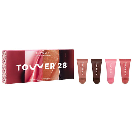 Tower 28 Beauty 
Mini Lil' Softies LipSoftie Lip Treatment Set