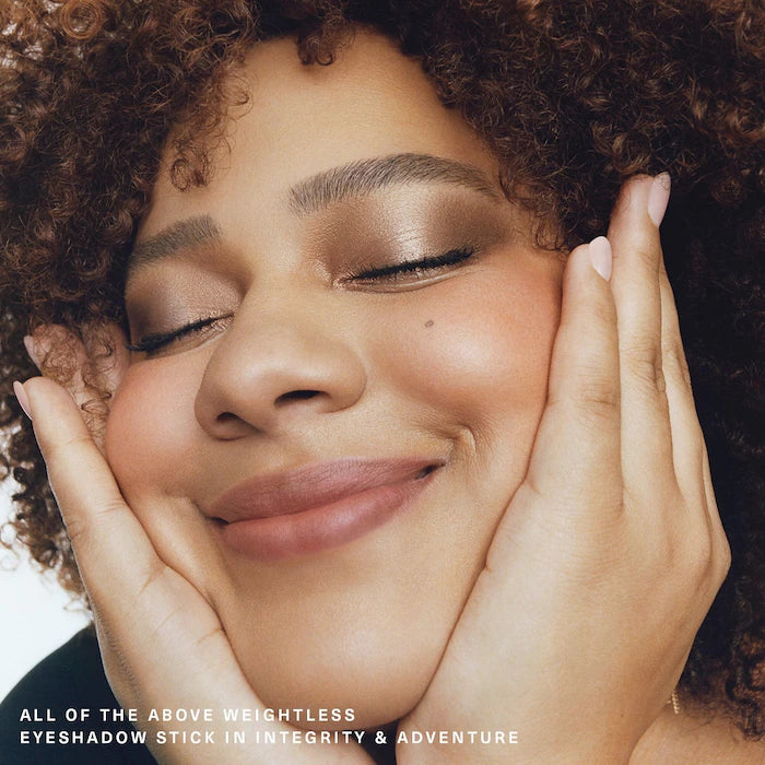 Rare Beauty by Selena Gomez 
All of the Above Weightless Eyeshadow Stick Color: Integrity - champagne