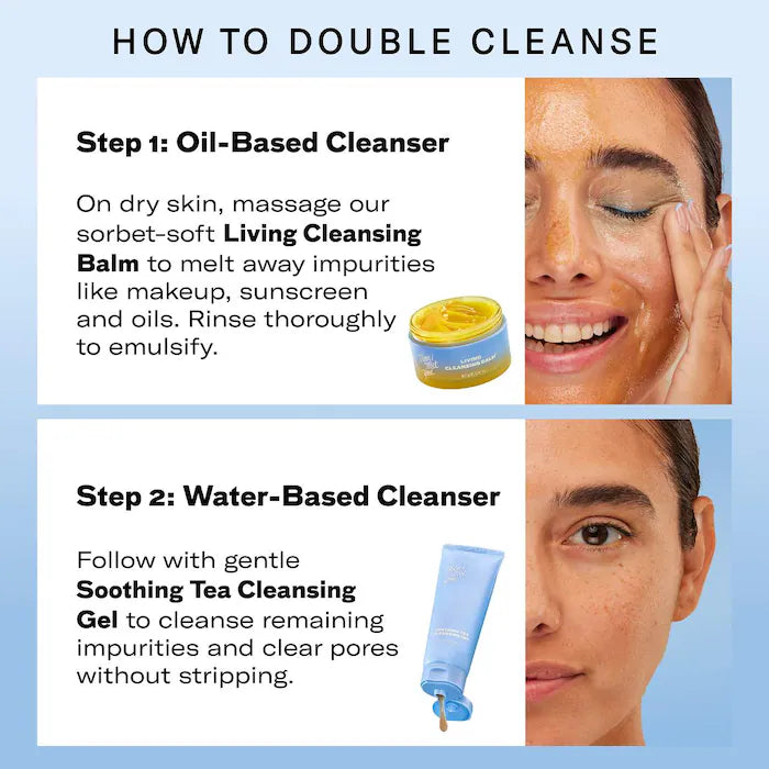 Then I Met You 
Living Cleansing Balm Makeup Remover Size:90ml