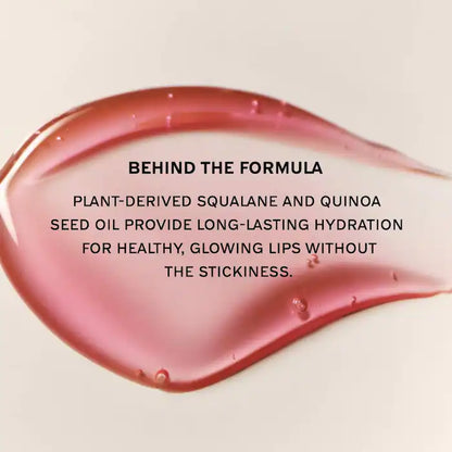 MERIT 
Shade Slick Hydrating Tinted Lip Oil Color: Jeté - sheer natural