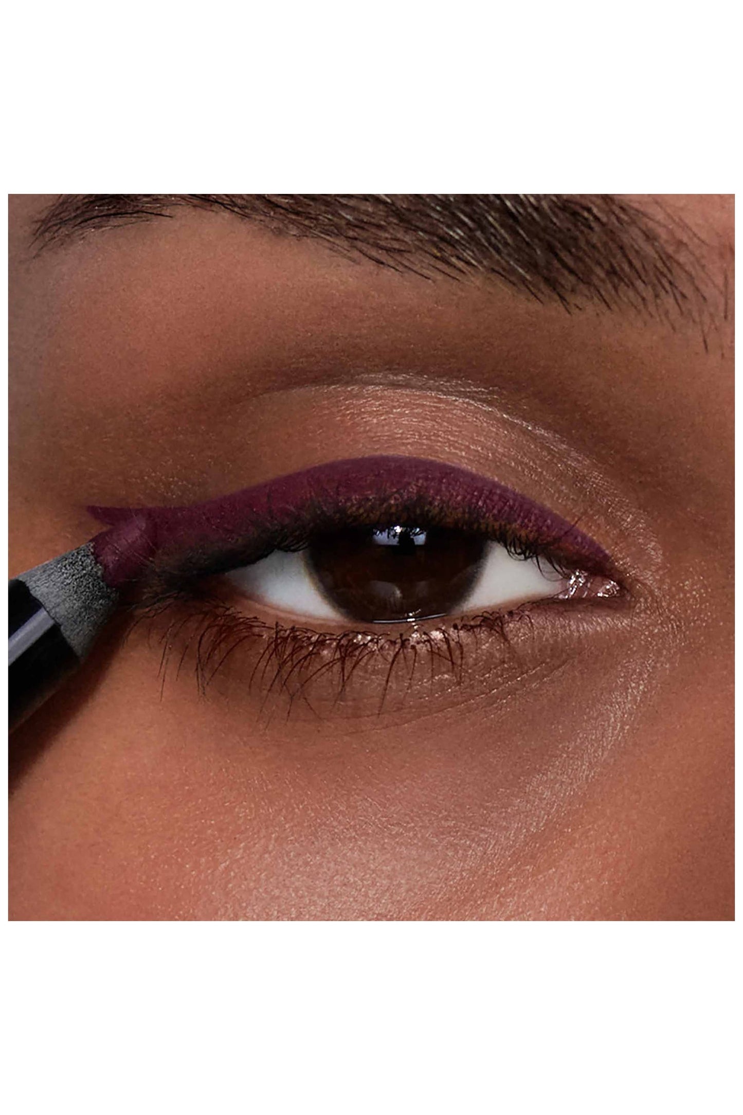 Victoria Beckham Satin Kajal Liner Longwear Waterproof Eyeliner Fig - a rich matte aubergine