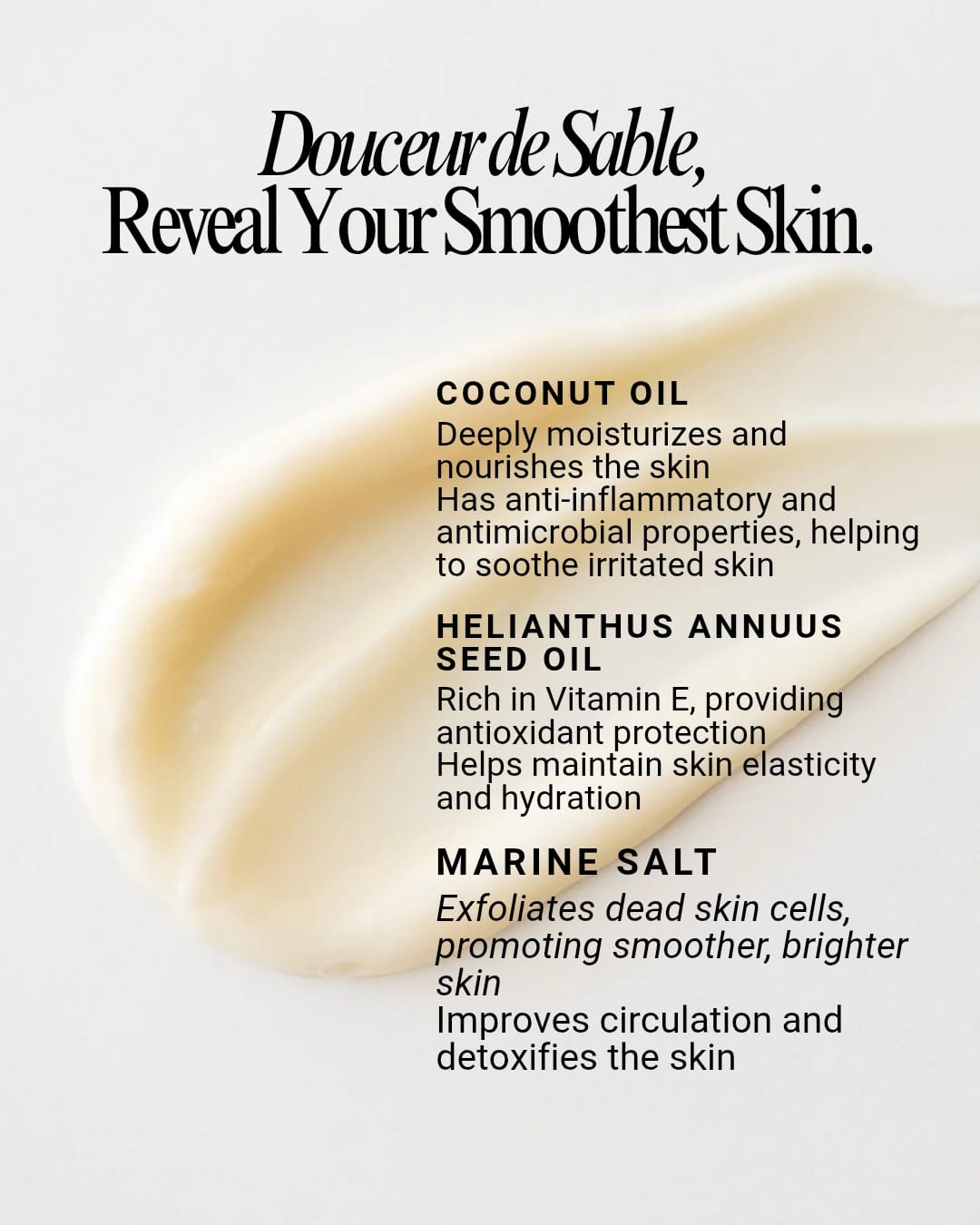 KAÏA Natural Skincare Douceur de Sable Body Scrub 150ml