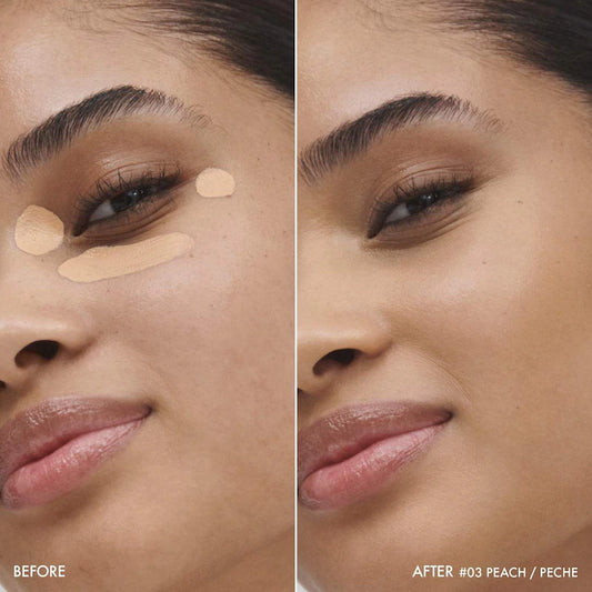 SEPHORA COLLECTION 
Best Skin Ever 8HR Color Corrector Color: 03 Peach - helps correct dark spots for light to medium skin