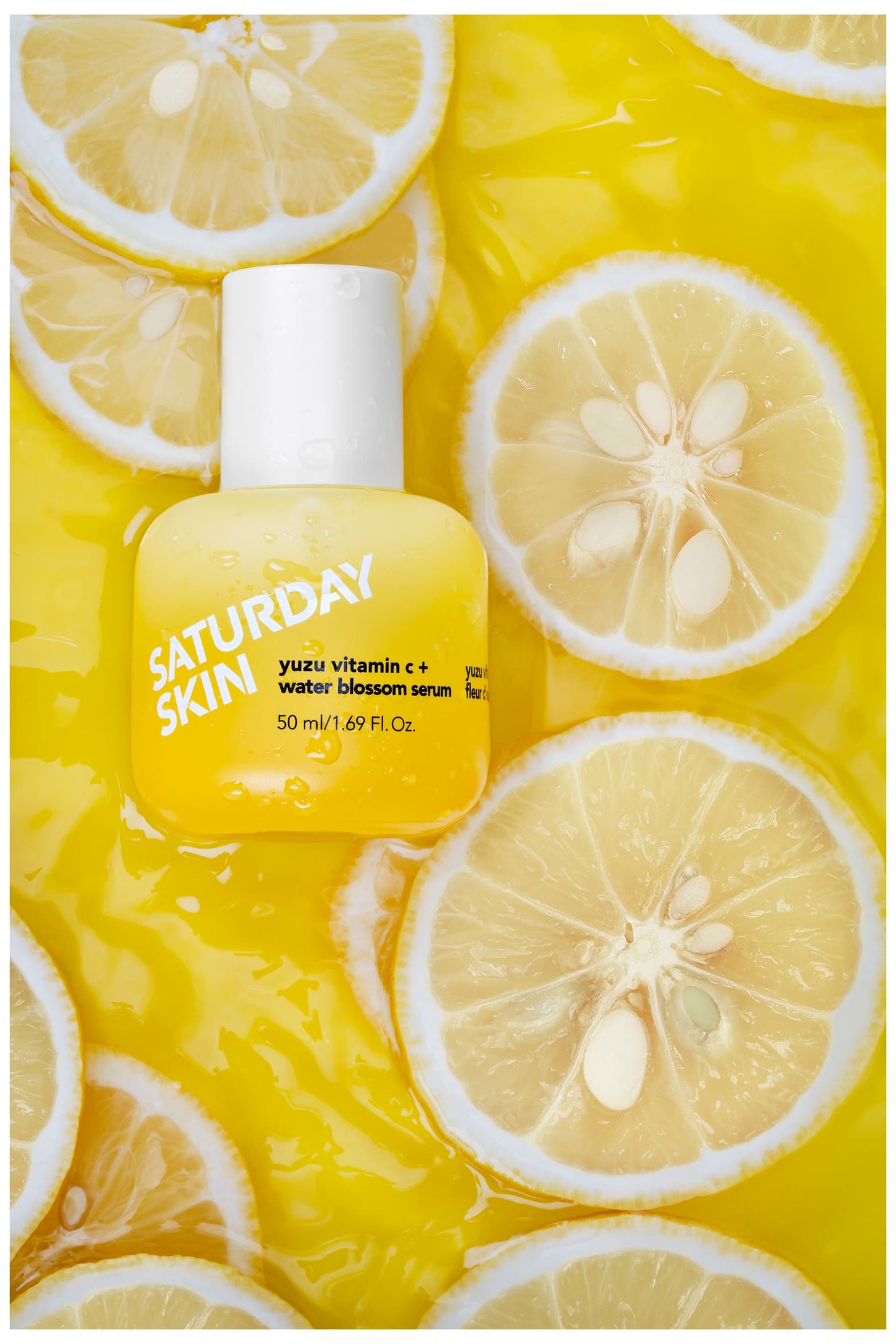 Saturday Skin Yuzu Vitamin C+ Water Blossom Serum Size 50ml
