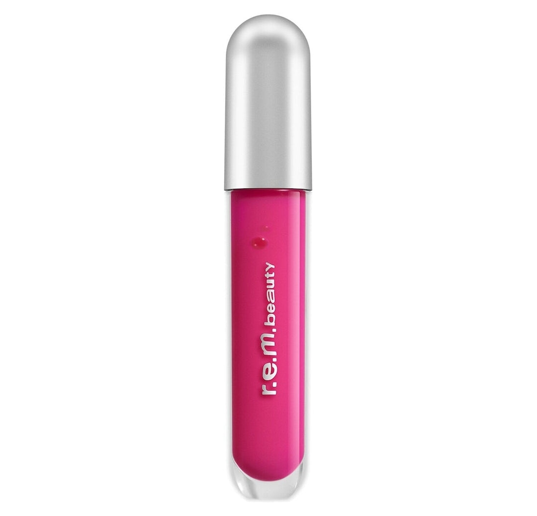 REM BEAUTY essential drip glossy balm
Strawberry Soda bright strawberry pink