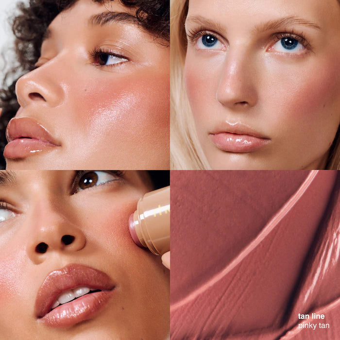 rhode 
Pocket Blush Buildable Hydrating Cream Blush Color: Tan Line - pinky tan