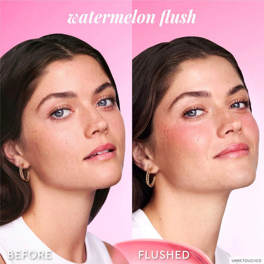 Glow Recipe 
Watermelon Glow Niacinamide Dewy Flush - Brightening Serum Blush Color: Watermelon Flush - Natural Light Cool Tone Pink