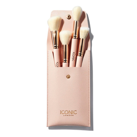 Iconic London Handbag Glam Face Brush Set