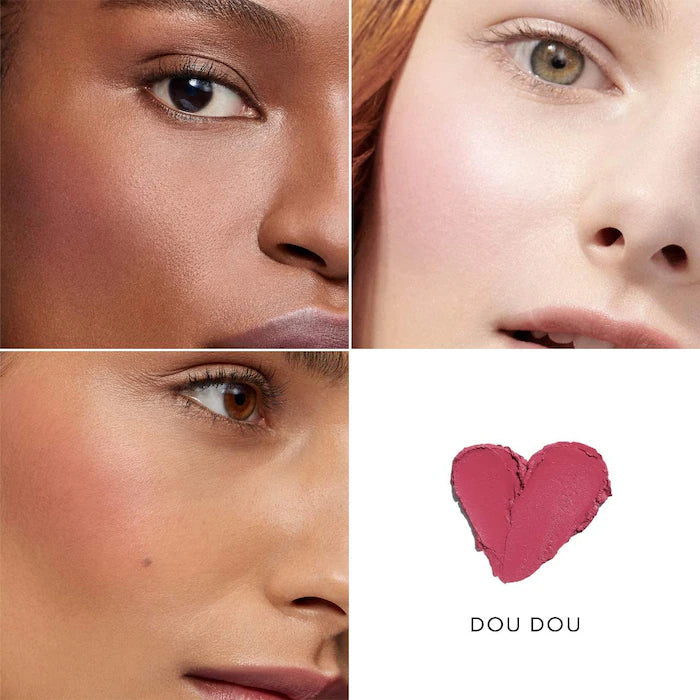 Westman Atelier 
Baby Cheeks Lip + Cheek Cream Blush Stick Color: Dou Dou - warm rose