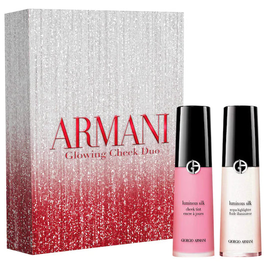 Armani Beauty 
Glowing Cheek Liquid Blush & Highlighter Gift Set