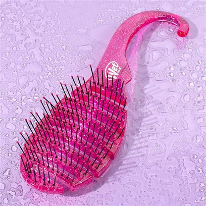 The Wet Brush Shower Detangler Brush - Pink Glitter
