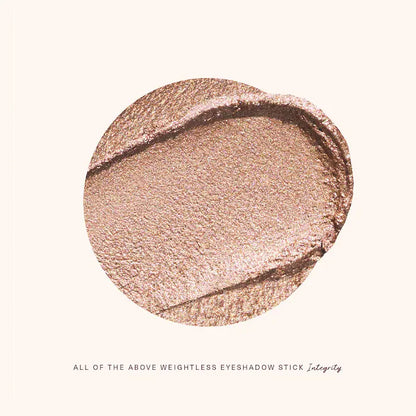 Rare Beauty by Selena Gomez 
All of the Above Weightless Eyeshadow Stick Color: Integrity - champagne