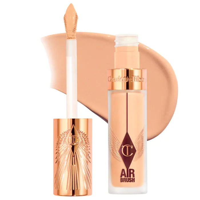 Charlotte Tilbury 
Airbrush Flawless Crease-Proof Long-Wear Blur Concealer with Hyaluronic Acid Color: 5.5 Medium - Medium with neutral warm undertones