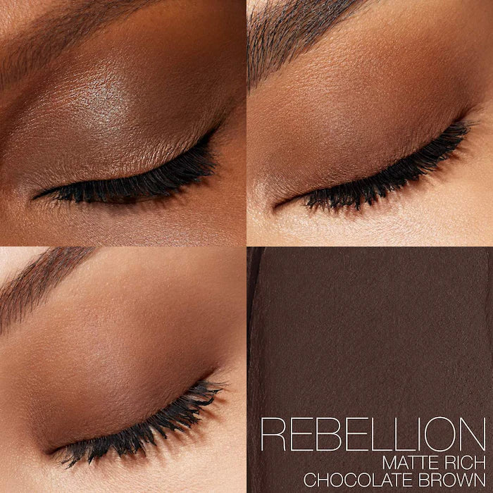 NARS 
Total Seduction Smudge-Proof Eyeshadow Stick Color: Rebellion - matte rich dark brown